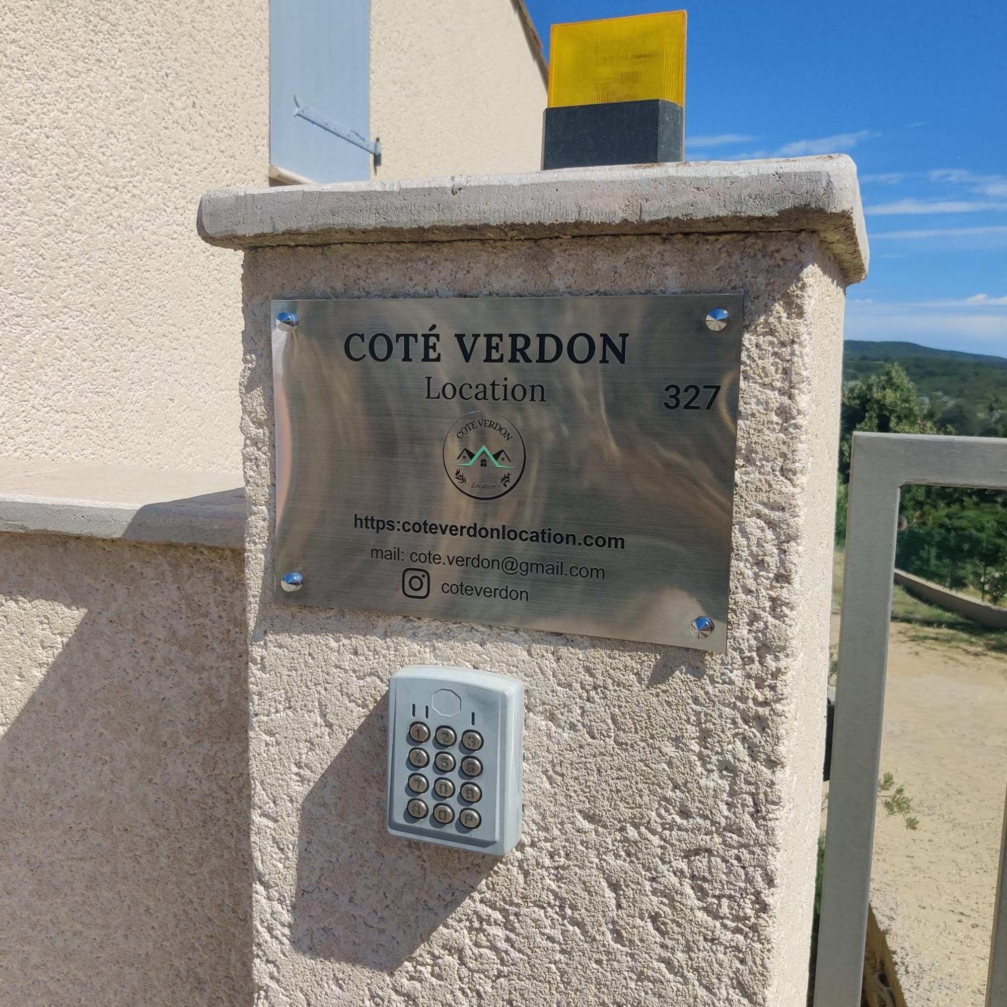 Cote Verdon 2 Quinson Exterior foto